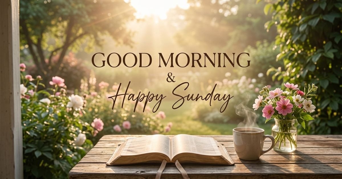 Good Morning And Happy Sunday Quotes